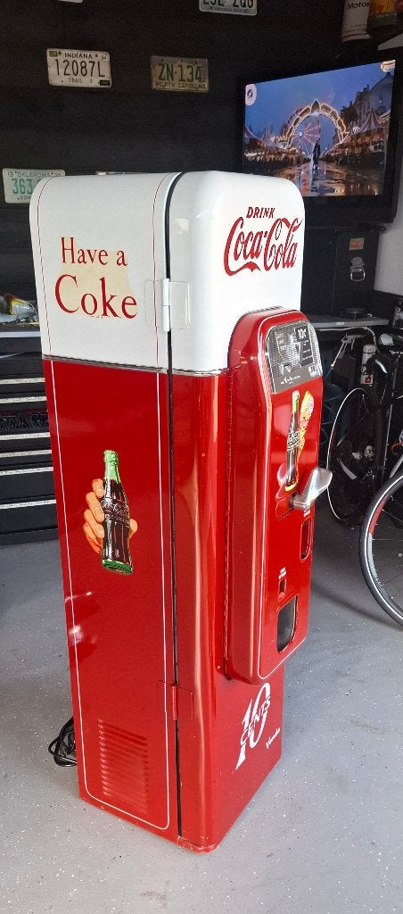 Machine à Coca-Cola, Enlèvement, Comme neuf