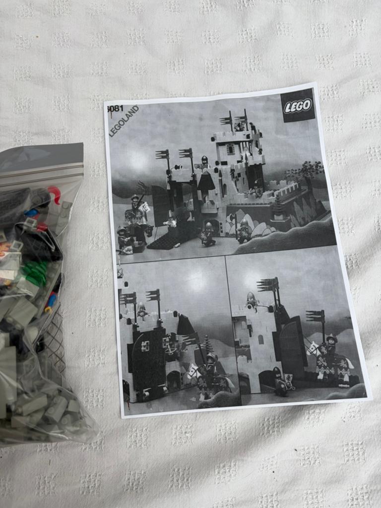 Lego 6081 king’s mountain fortess, Ophalen of Verzenden, Zo goed als nieuw, Compleet, Lego