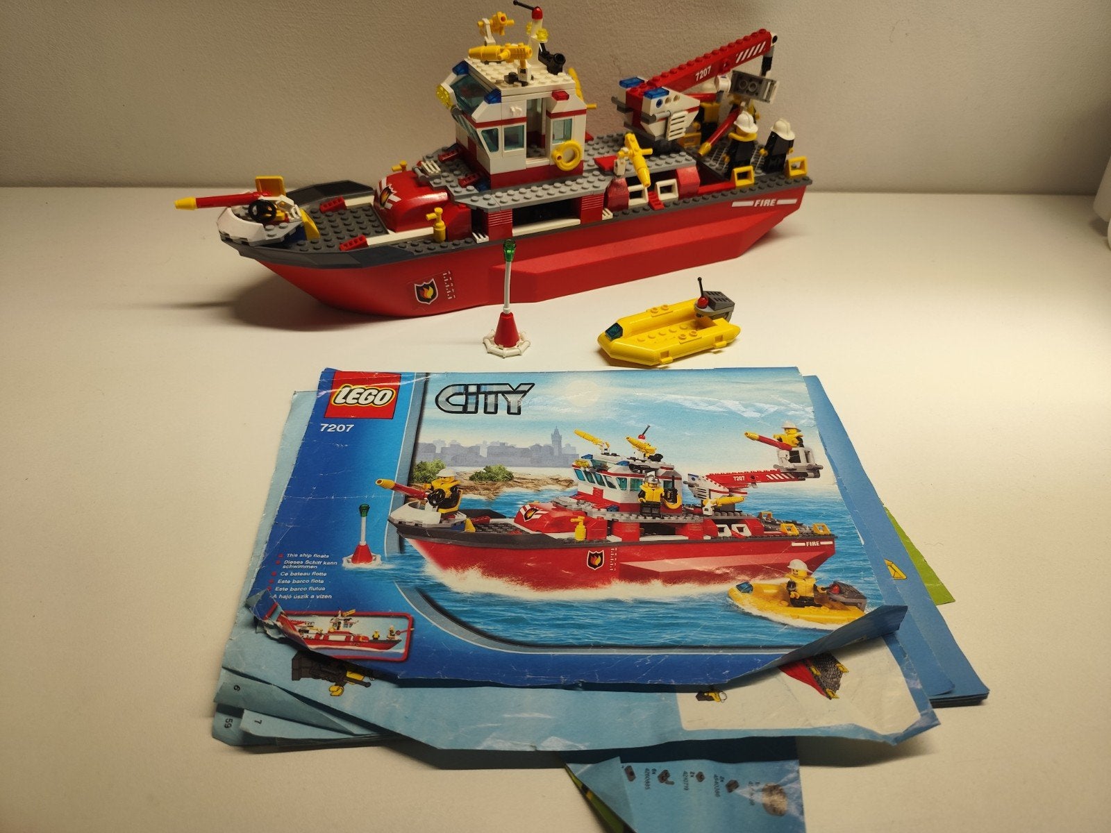 Lego city 7207 (niet compleet), City, Lego, Ophalen of Verzenden, Inclusief minifiguren
