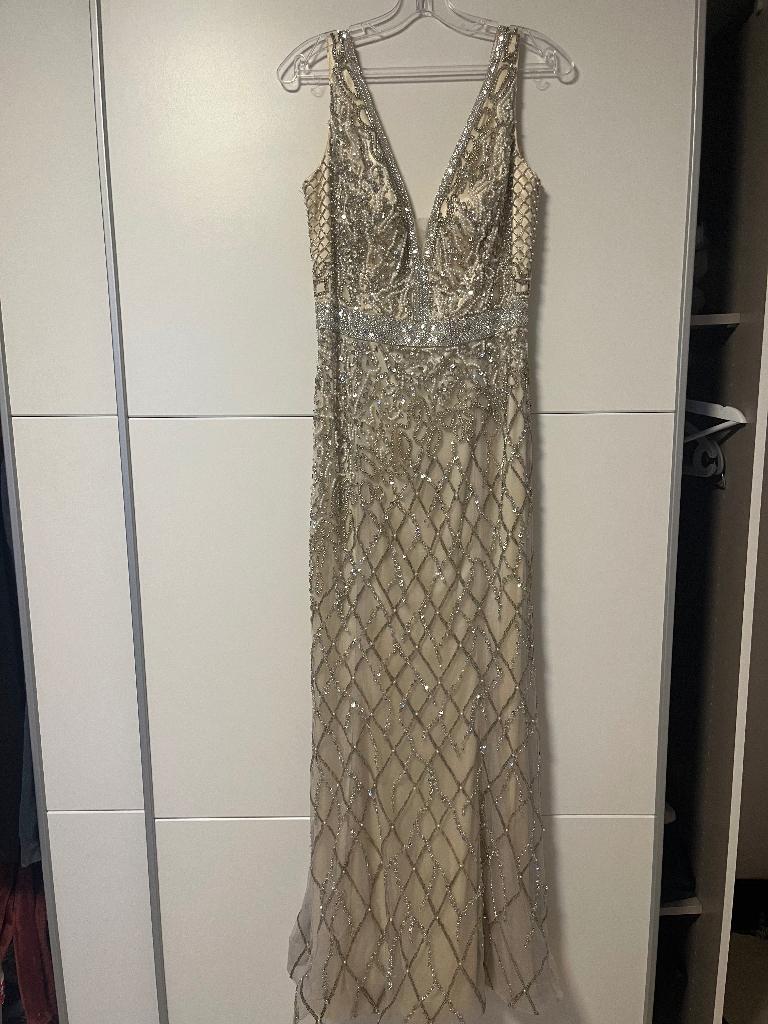 Trouwkleed met bling bling, Enlèvement ou Envoi, Comme neuf, Autres couleurs, Robe de mariée