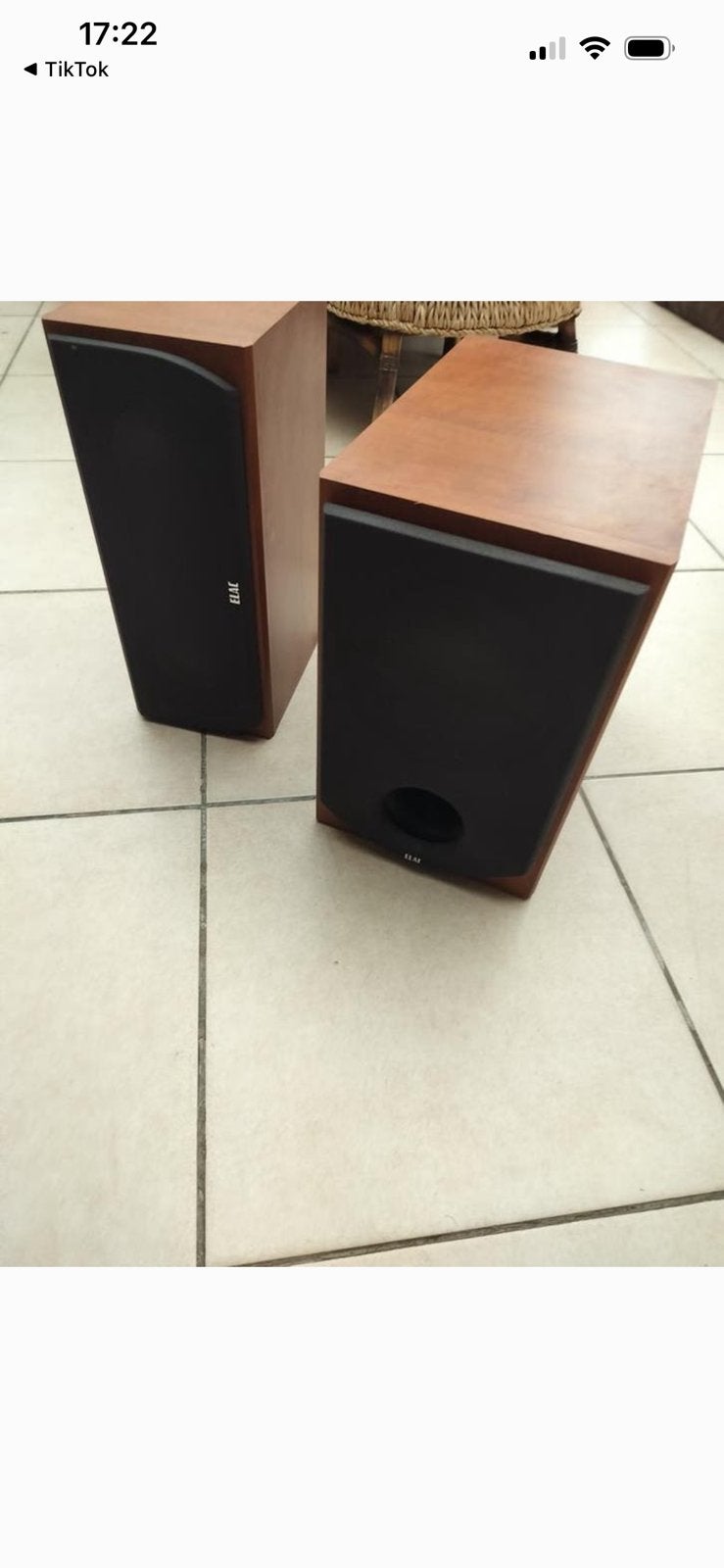 Elac speaker/subwoofer, Enlèvement, Comme neuf, Subwoofer