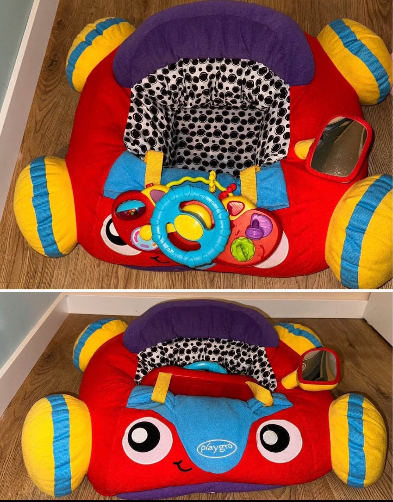 Playgro Voiture en Peluche avec Volant, Ophalen, Zo goed als nieuw, Auto