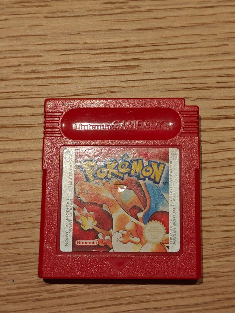Pokémon Red - Gameboy, Games en Spelcomputers, Ophalen of Verzenden, Gebruikt