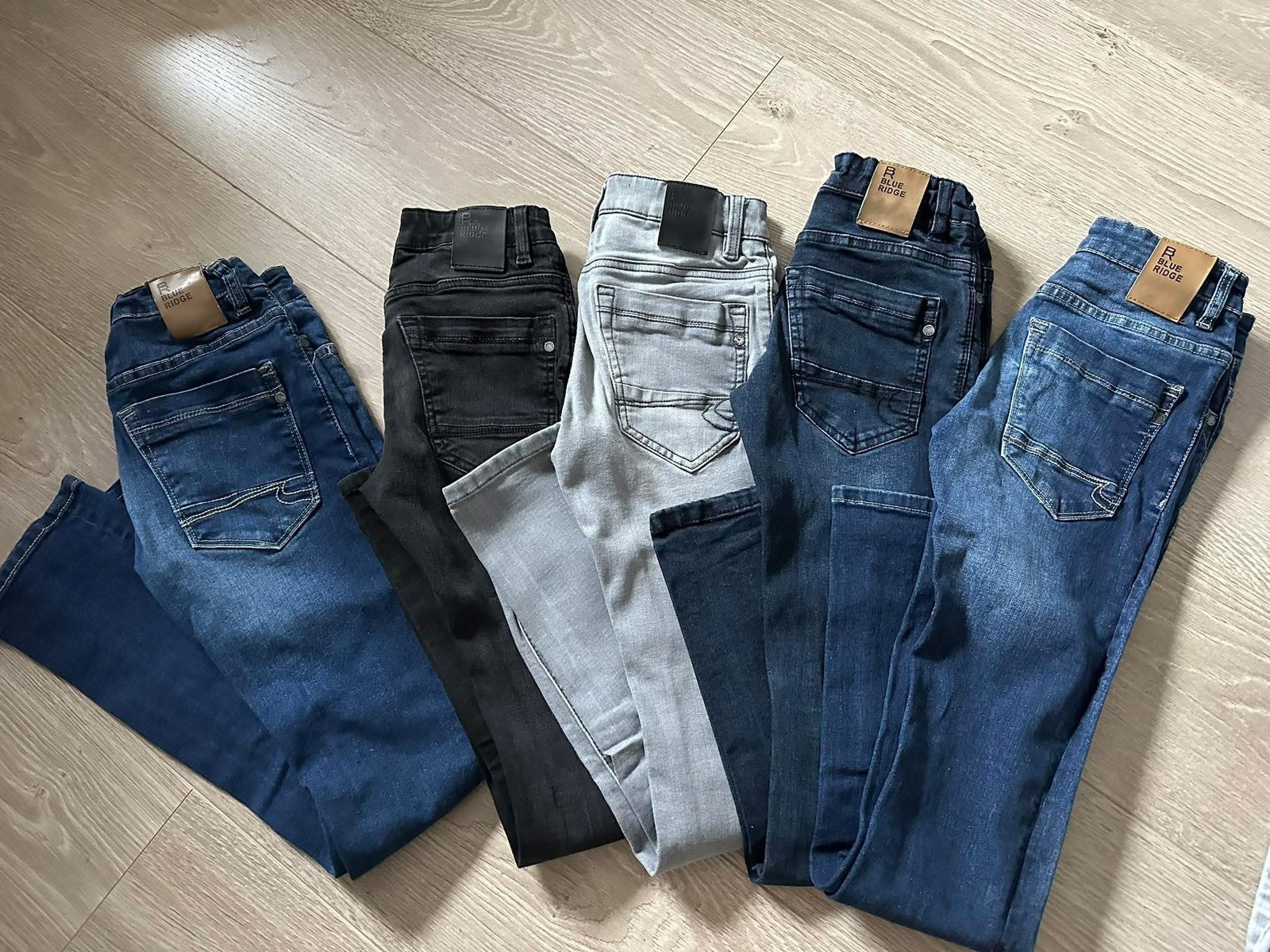 Pakket WE skinny jeans / nieuwstaat/ maat 146, Kinderen en Baby's, Kinderkleding | Maat 146, Ophalen of Verzenden, Zo goed als nieuw