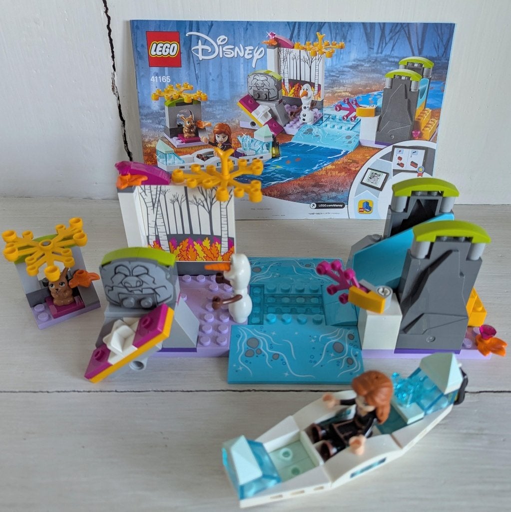 LEGO 41165 Disney Frozen Anna's Kano-expeditie, Lego, Ophalen of Verzenden, Zo goed als nieuw, Disney