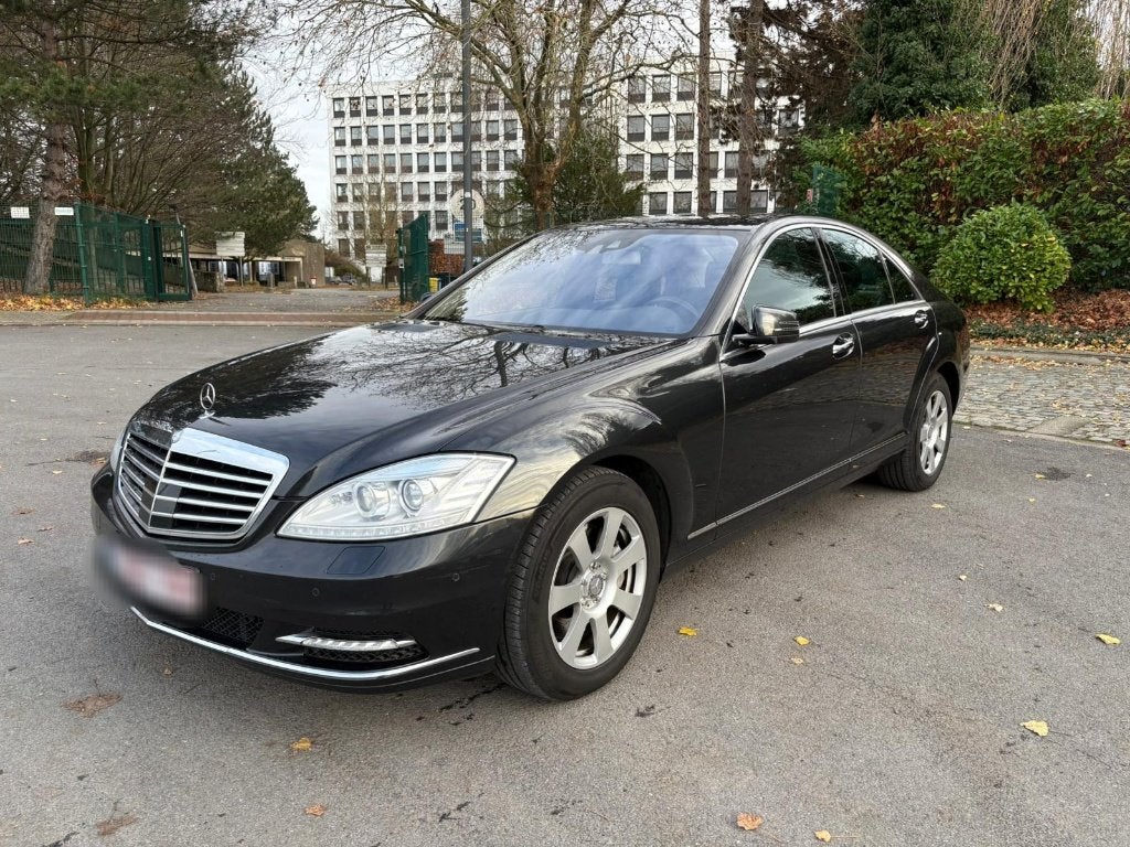 Mercedes S350d  4Matic Euro6, Autos, Mercedes-Benz, Cuir, Achat, Entretenue par le concessionnaire, Noir