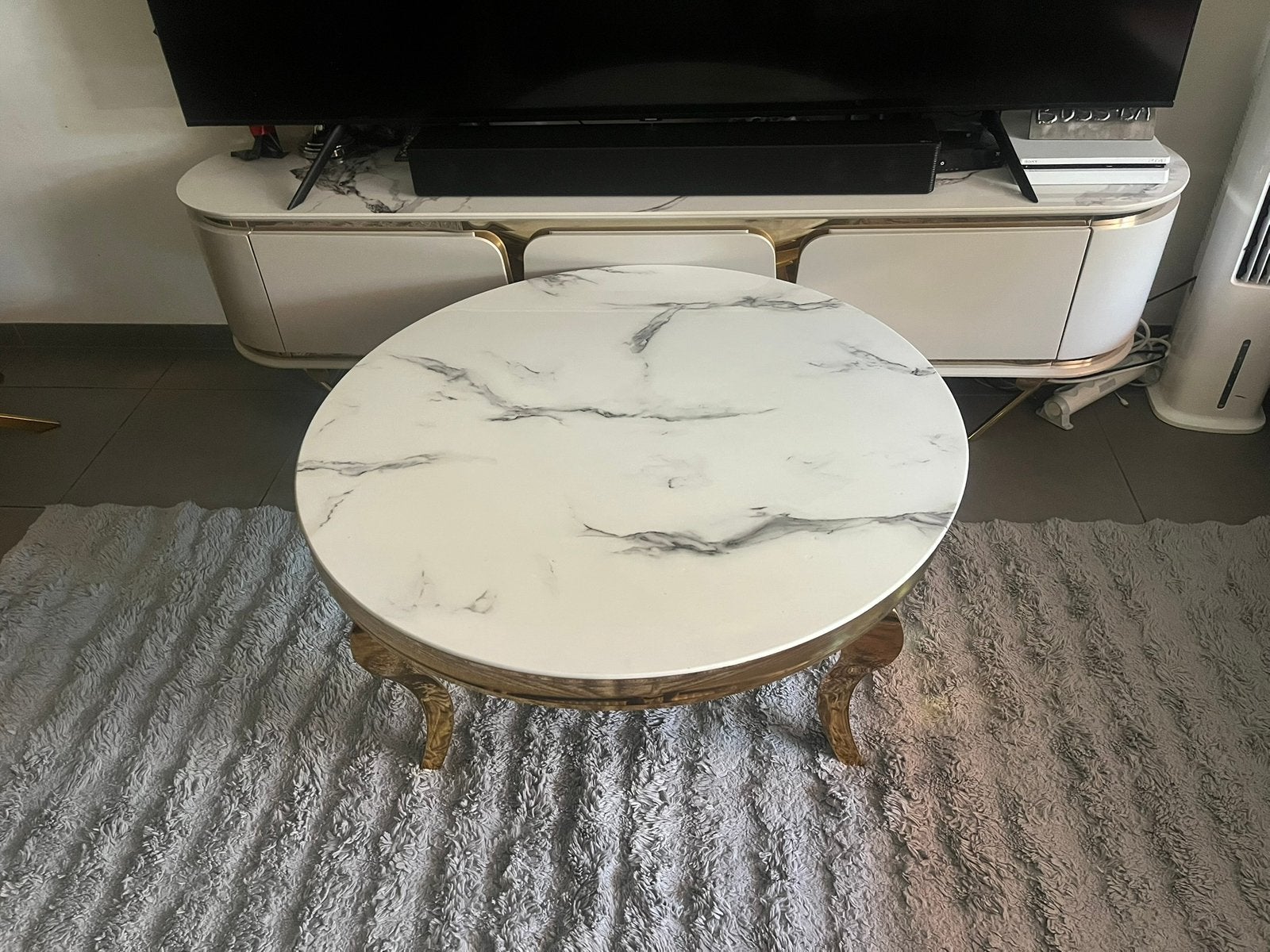 Salon complet, Maison & Meubles, Tables | Tables de salon, Enlèvement, Comme neuf
