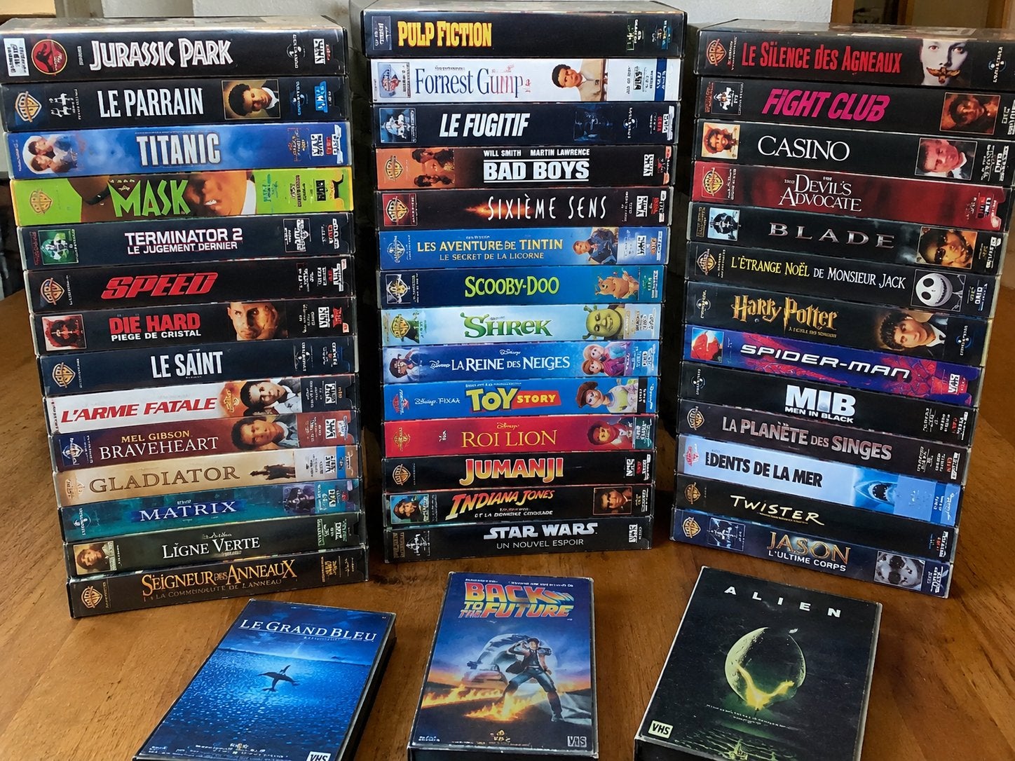 Cassttes vhs films de toud genres, Enlèvement, Comme neuf, Drame, VHS