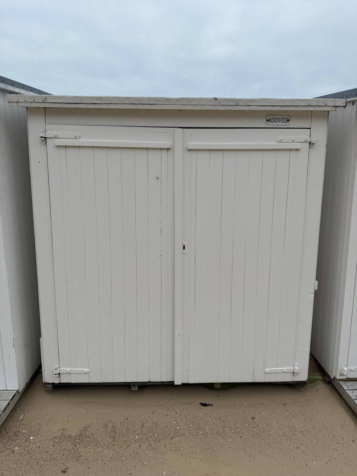 Strandcabine, Enlèvement, Utilisé