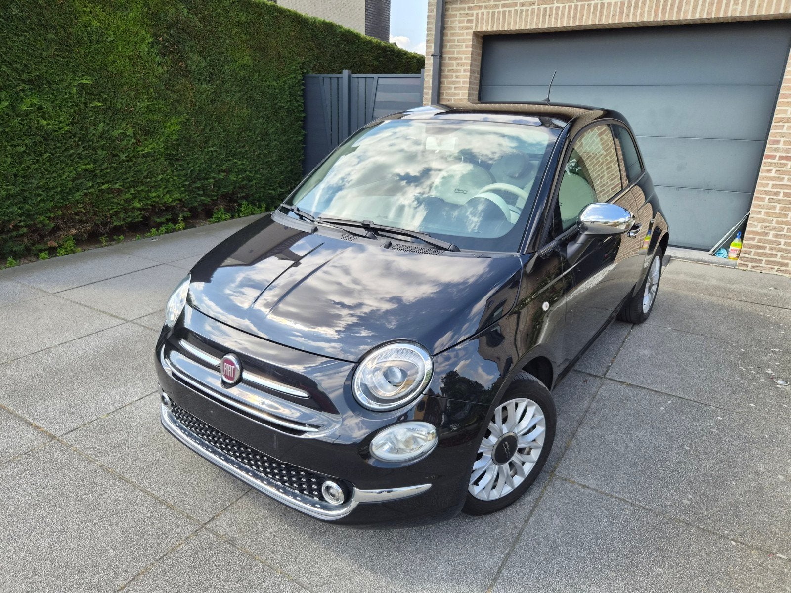 Fiat 500 1.2i Lounge / *CARPLAY / NAVI / DAK-TOIT PANO*, Achat, Euro 6, Entreprise, Phares entièrement LED