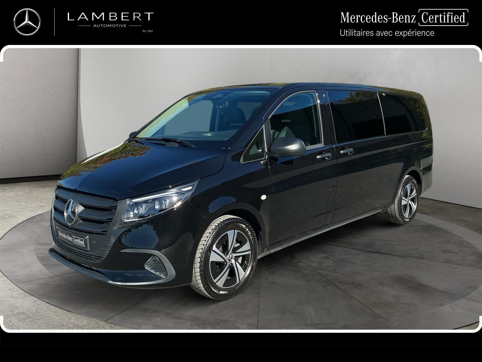 Mercedes-Benz Vito Tourer 114 CDI Pro L3 9G-Tronic, 186 g/km, Zwart, 4 cilinders, 136 pk