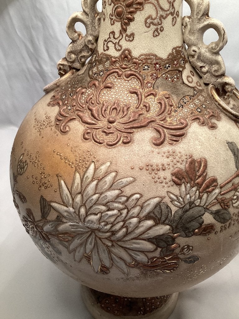 Tafellamp Satsuma Imperial. 140/Da., Antiquités & Art, Antiquités | Éclairage, Enlèvement