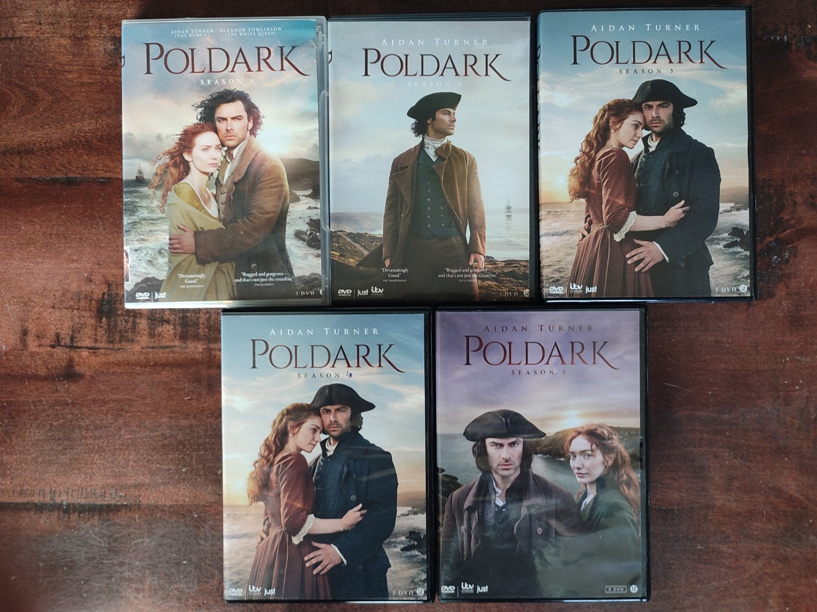 15-DVD : POLDARK  seizoen 1, 2, 3, 4 en 5  (compleet), Cd's en Dvd's, Ophalen of Verzenden, Seizoen 3