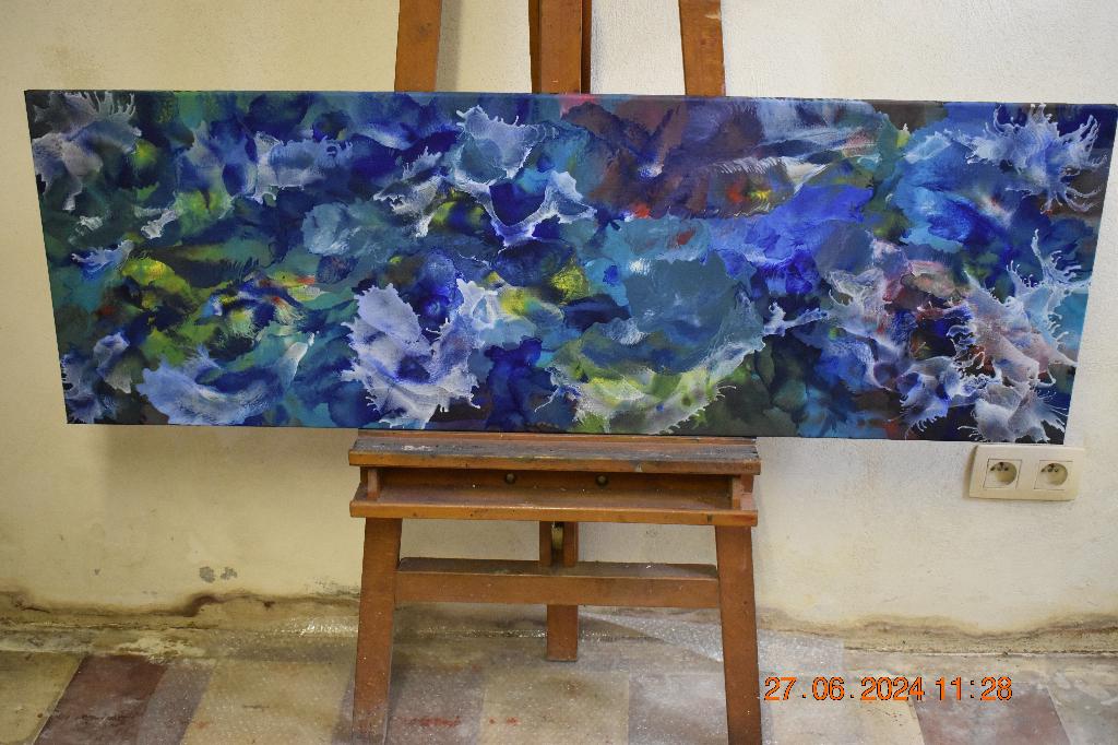 Peinture abstraite, serie no (61) par joky kamo, Enlèvement