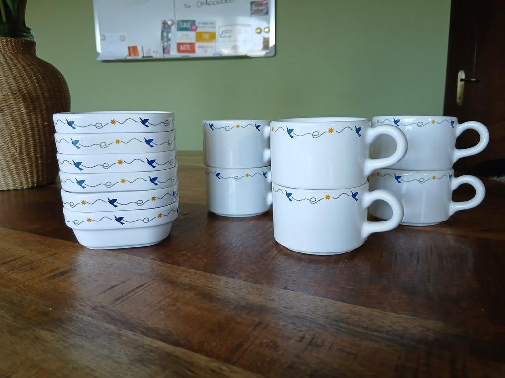 Sabena servies Magritte, Verzamelen, Ophalen