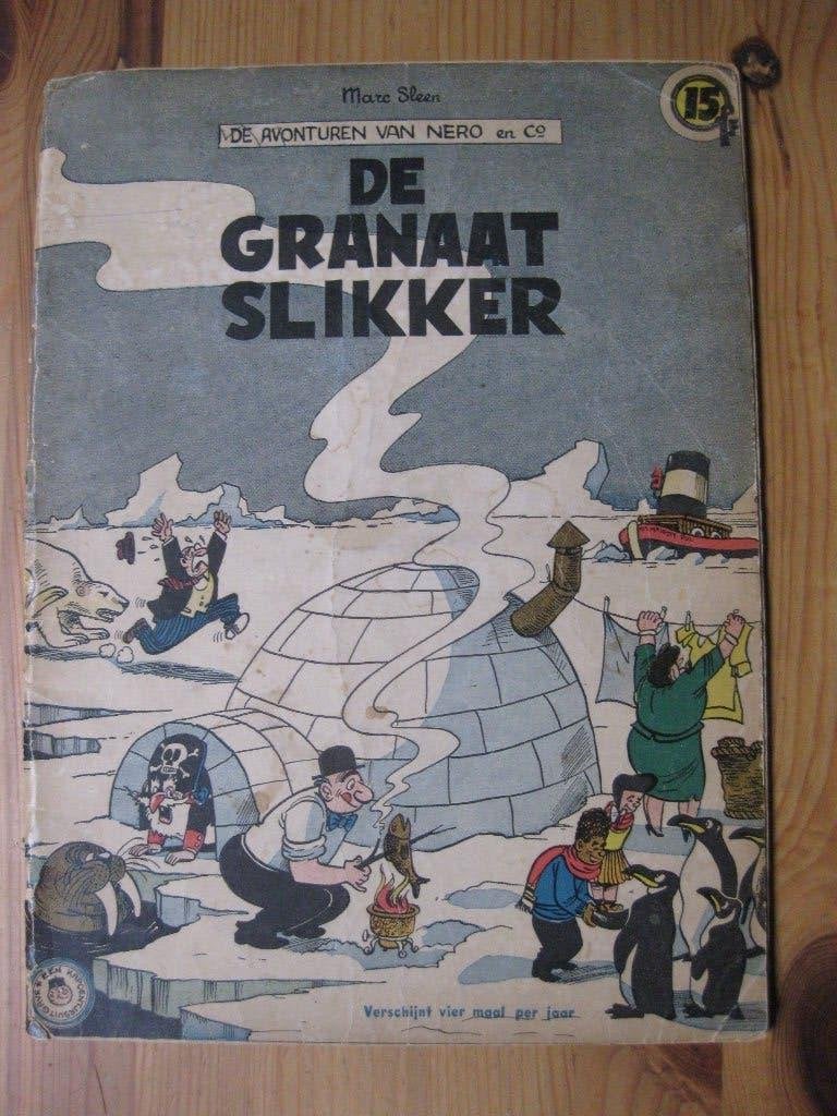 Nero - 1ste druk, Boeken, Gelezen, Marc Sleen, Eén stripboek, Ophalen of Verzenden
