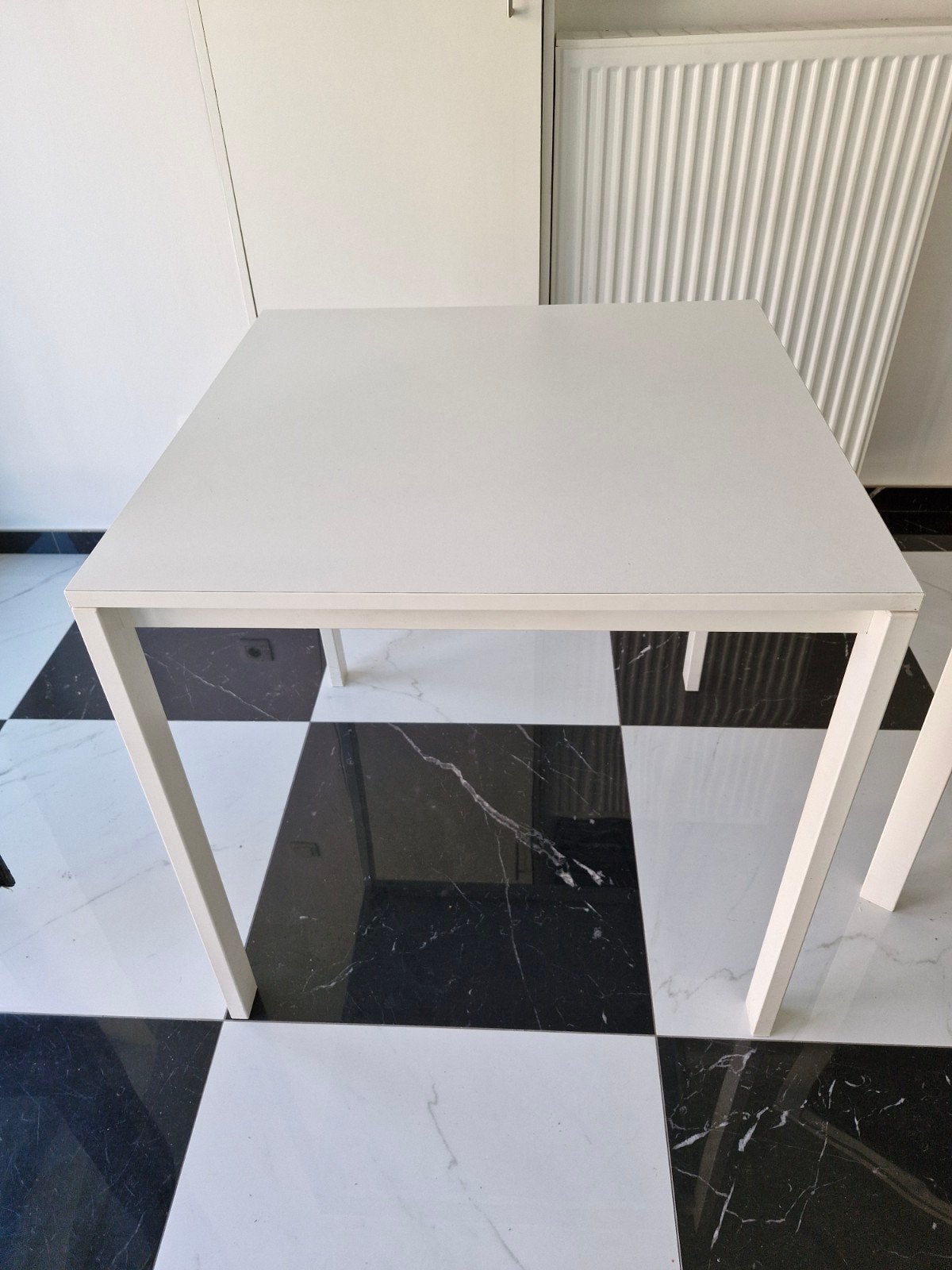 lot de 3 tables ikea blanches, Enlèvement, Utilisé, Bois, IKEA
