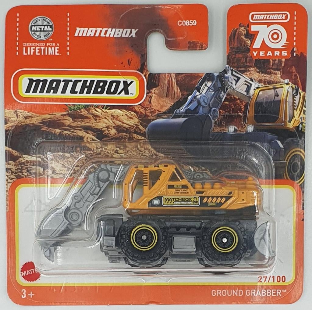 Matchbox - Ground Grabber - HXM64 - 1:64, 333 Continental Boulevard, El Segundo, CA 90245, United States, Service.mattel.com, Verzenden