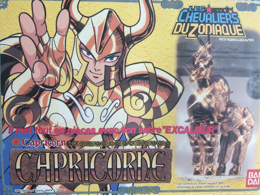 SHURA CHEVALIER D'OR DU CAPRICORNE  BANDAI FRANCE 1987, Collections, Enlèvement, Comme neuf