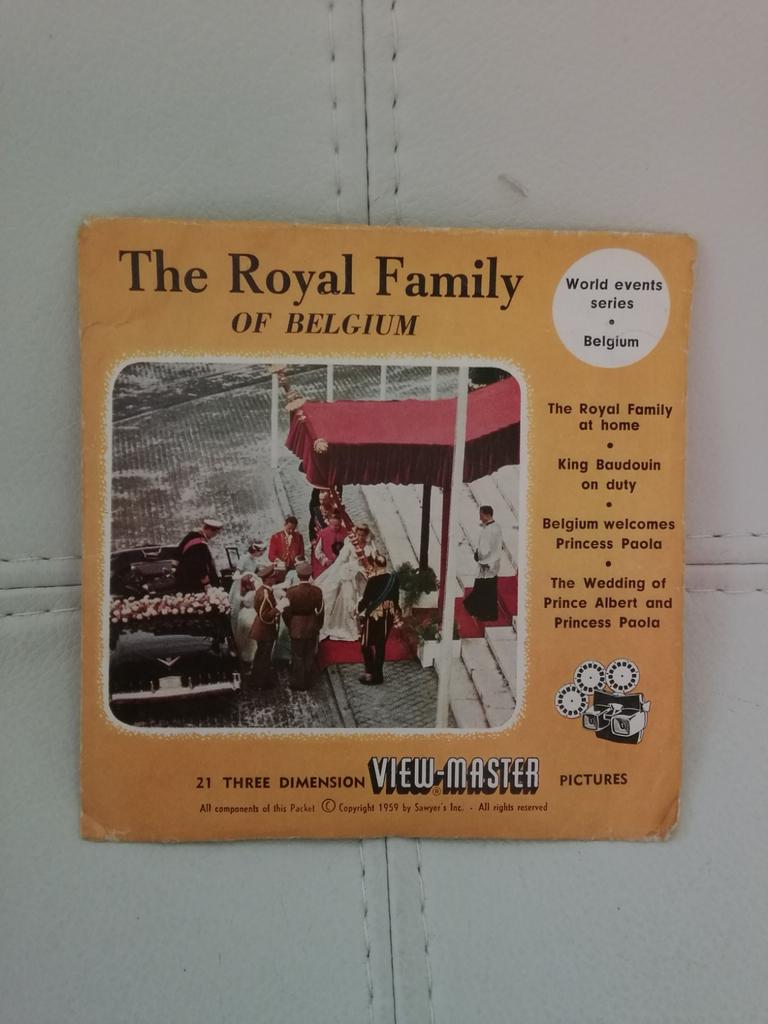 Viewmaster view-master the Royal family of belgium, Collections, Enlèvement ou Envoi, Comme neuf