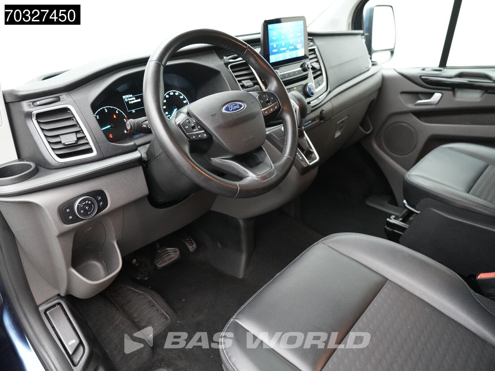 Ford Transit Custom 170pk Automaat Dubbel Cabine 2x Schuifde, Auto's, Bestelwagens en Lichte vracht, Automaat, Stof, Euro 6, 4 cilinders
