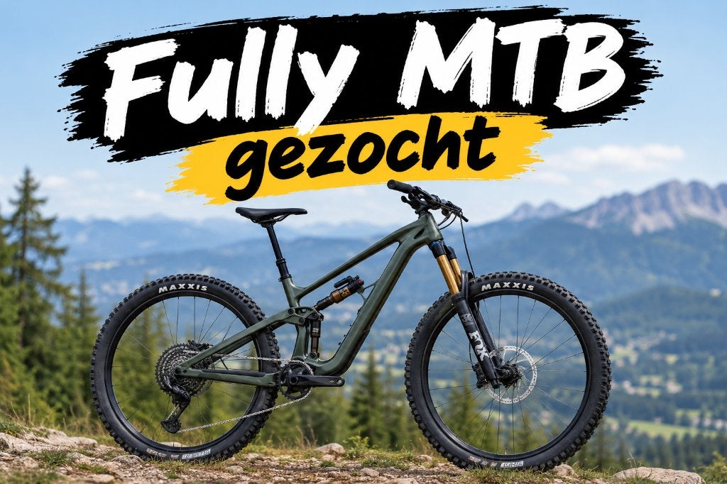 Entièrement en VTT recherché, Vélos & Vélomoteurs, Autres marques, Enlèvement ou Envoi, 45 à 49 cm, Comme neuf