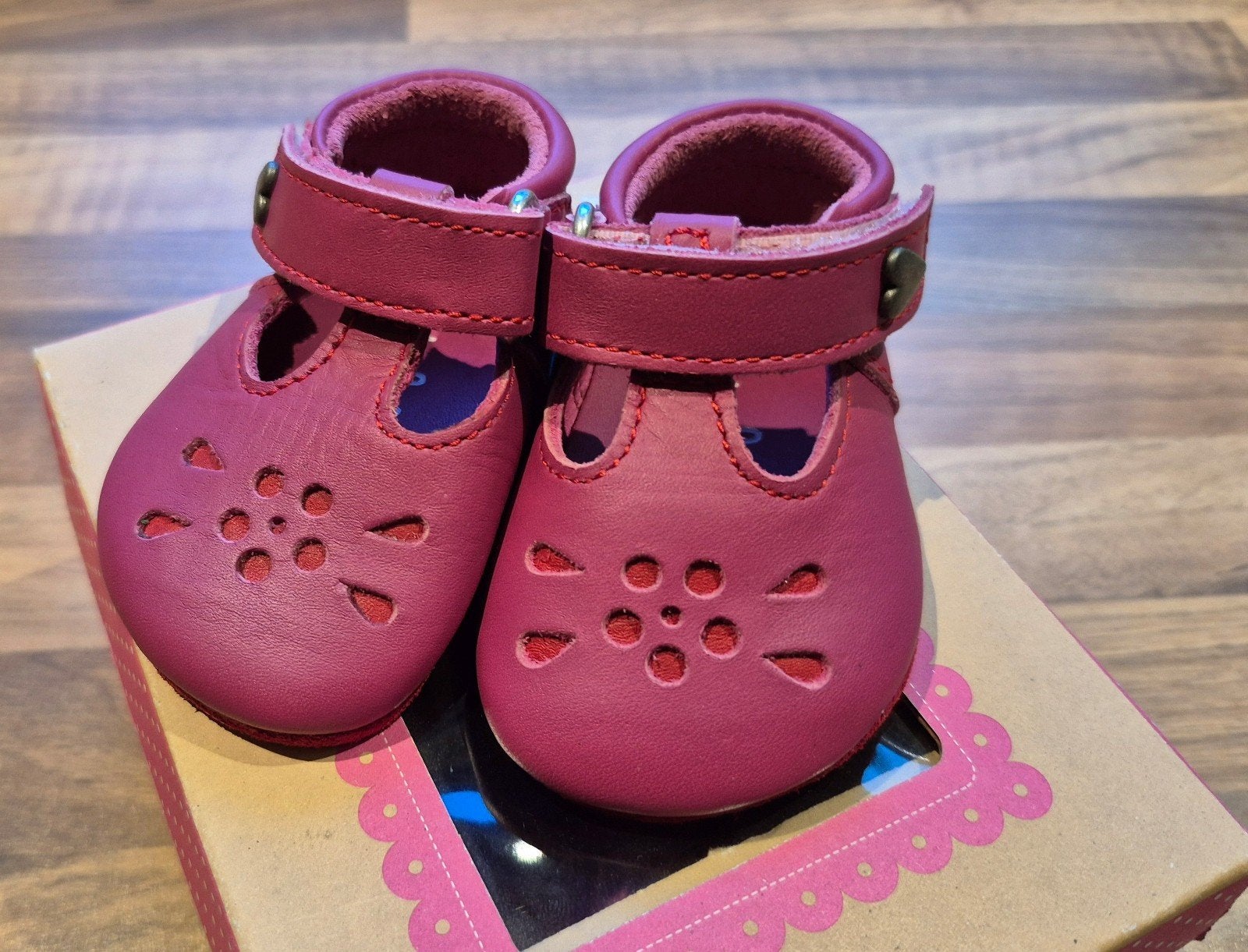 Chaussures pour bébés - Life Lifestyle - Couleur : fuchsia/r, Enlèvement
