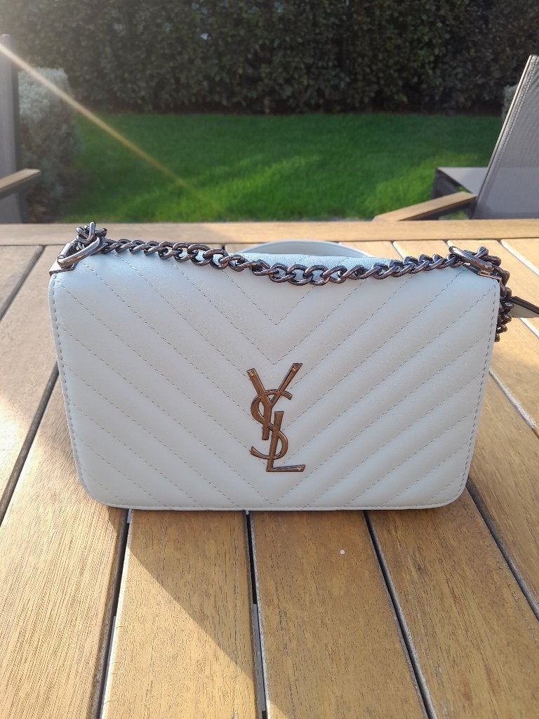 Mooie handtas, Handtassen en Accessoires, Ophalen of Verzenden, Nieuw, Wit, Handtas