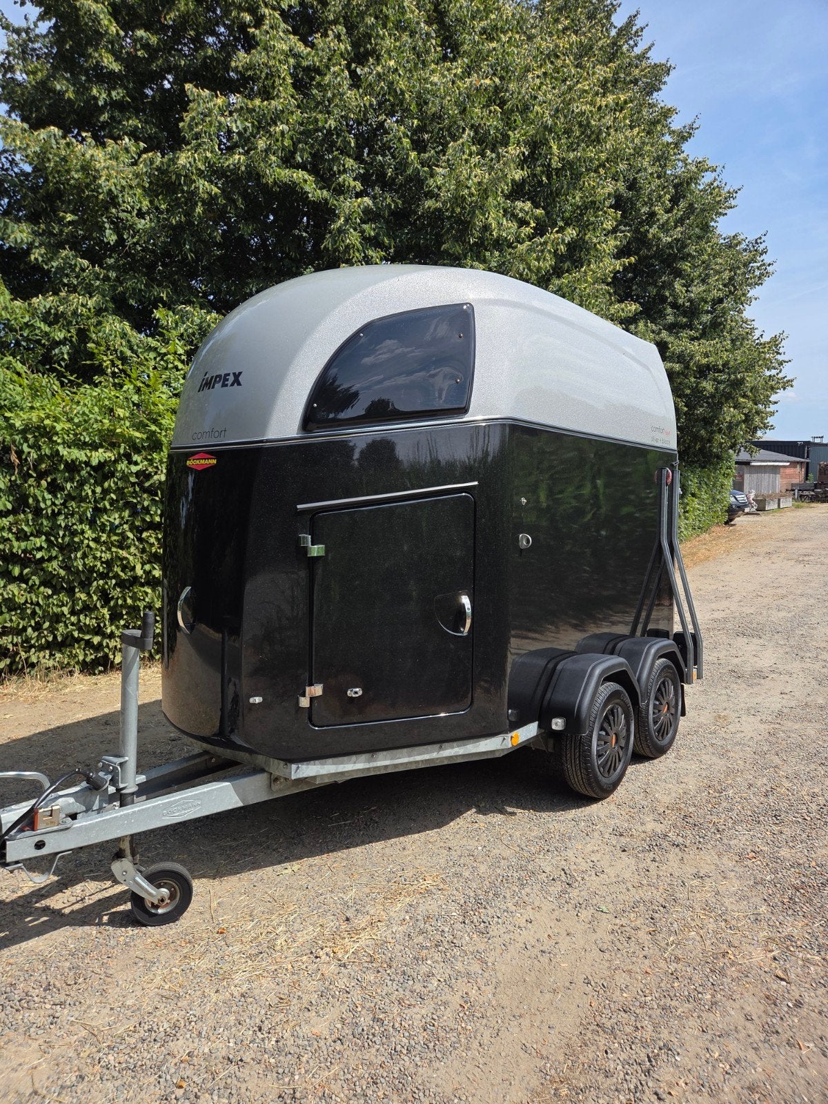 Böckmann Compact/Böckmann Duo/Garantie d'un an, Enlèvement, Aluminium, Remorque 2 chevaux