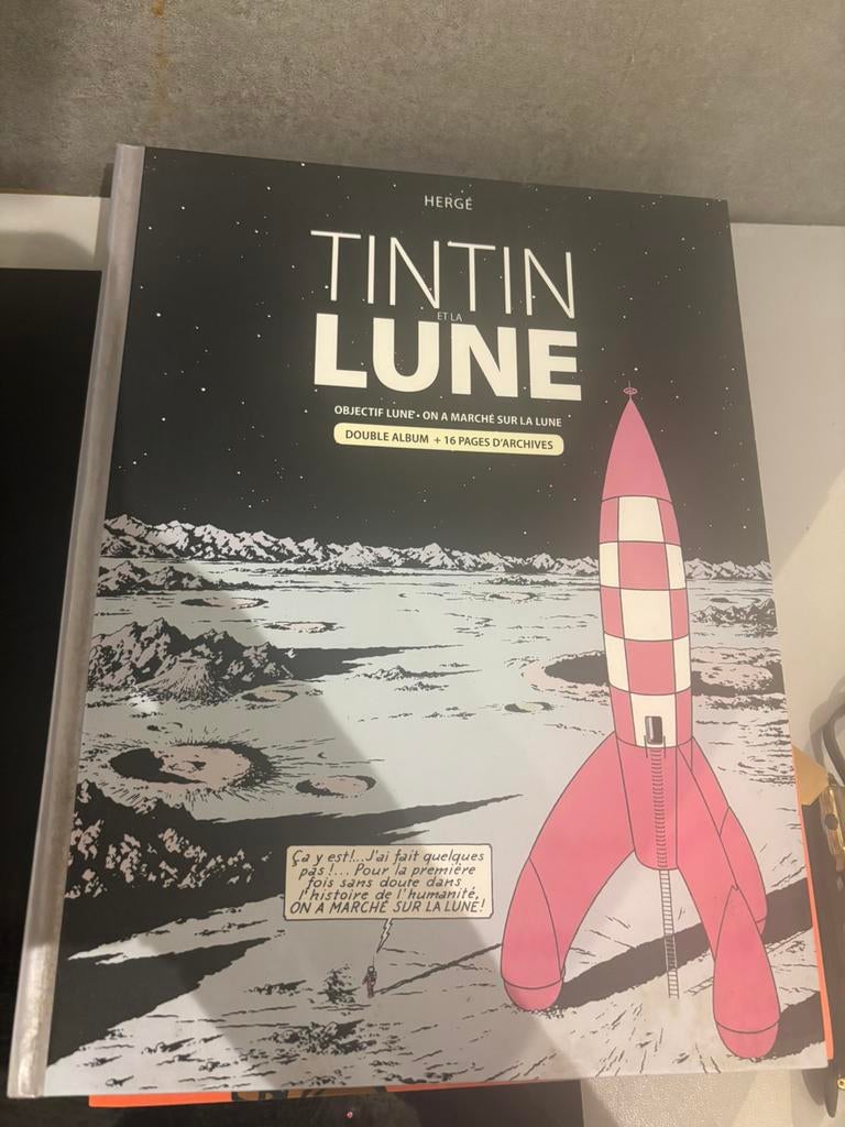Tintin lune, Livres, BD, Enlèvement, Comme neuf