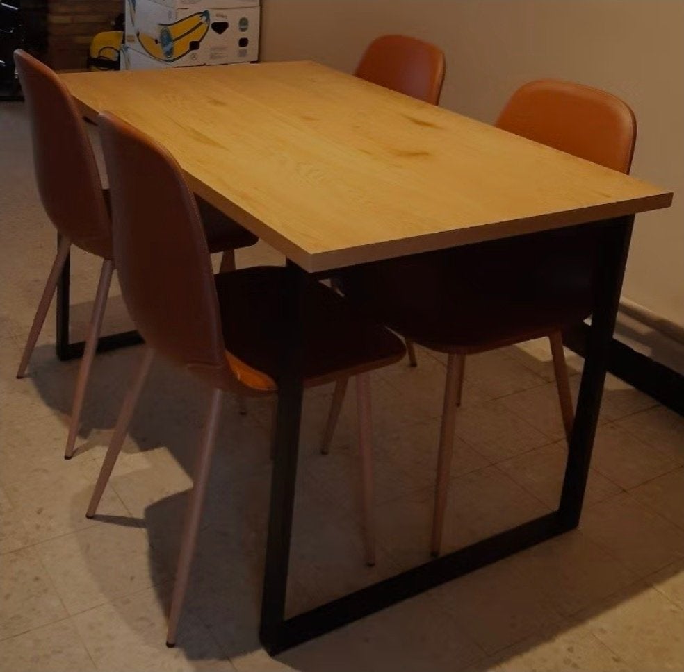 Eettafel 120x80cm, Huis en Inrichting, Tafels | Eettafels, Ophalen, Gebruikt, 100 tot 150 cm, 50 tot 100 cm