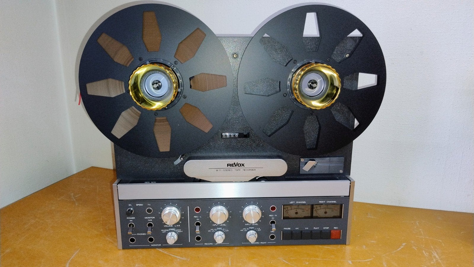 Revox B77 2 track en 4 track, Enlèvement, Magnétophone