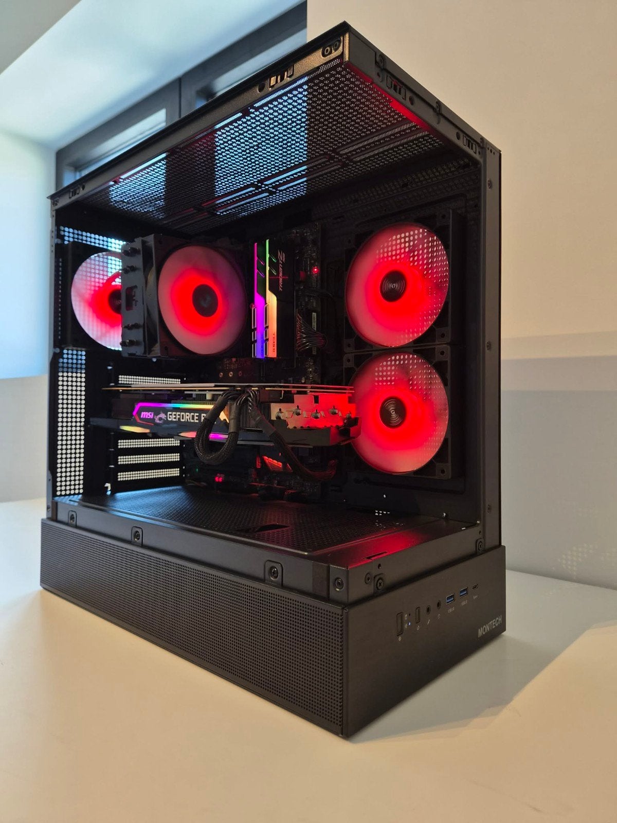 Krachtige RGB Gaming PC | Intel Core i7 | RTX 2070 Super 8GB, Ophalen, Zo goed als nieuw, Gaming, Custom build