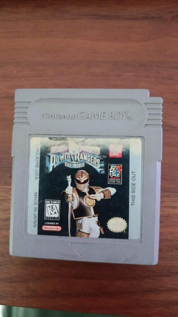Nintendo Gameboy game 'Power Rangers the movie', Games en Spelcomputers, Games | Nintendo Game Boy, 1 speler, Ophalen, Gebruikt