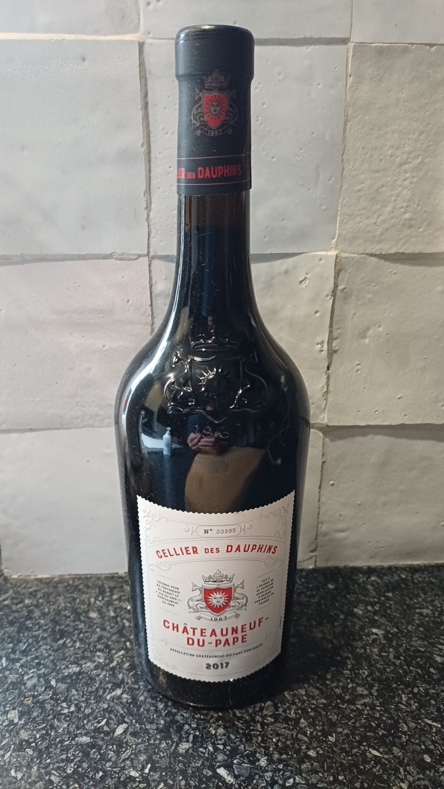Vin rouge de Châteauneuf du-Pape, Collections, Neuf, Enlèvement ou Envoi, Vin rouge, France