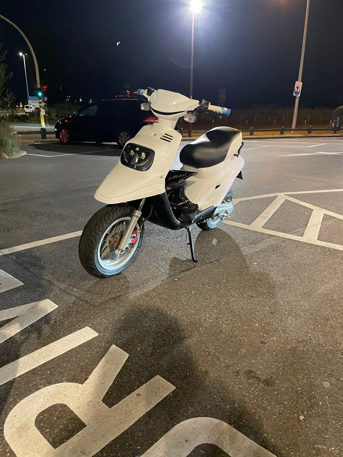 booster mbk met veel extra, Fietsen en Brommers, Ophalen, Gebruikt, Overige modellen, Klasse B (45 km/u)