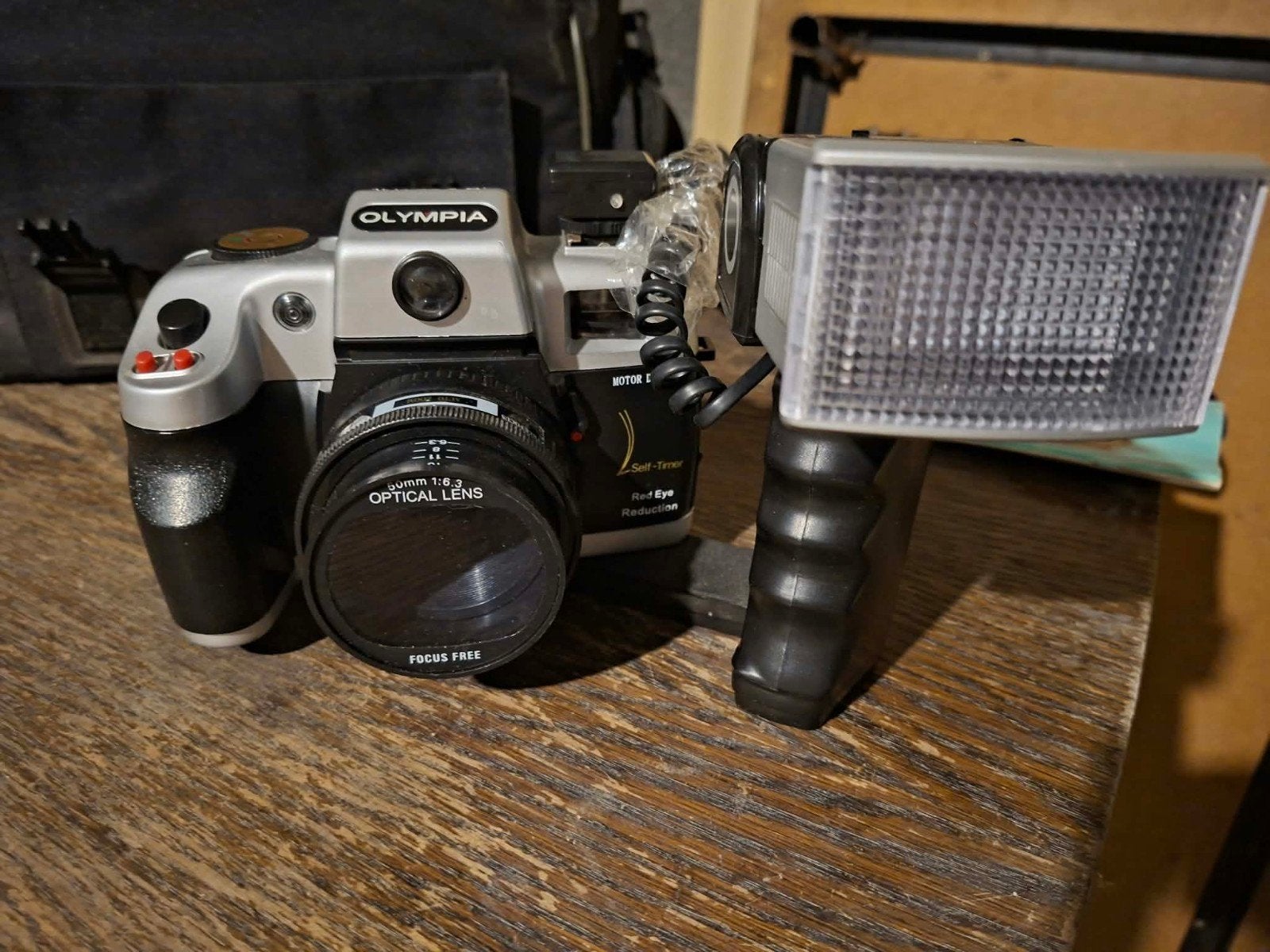 Appareil Photo Argentique Vintage Olympia 35mm + Flash Exter, Enlèvement ou Envoi, Utilisé, Compact, Autres Marques