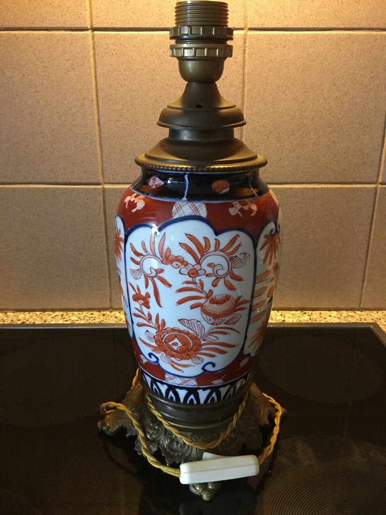 LAMPE IMARI MEIJI, Antiek en Kunst, Ophalen