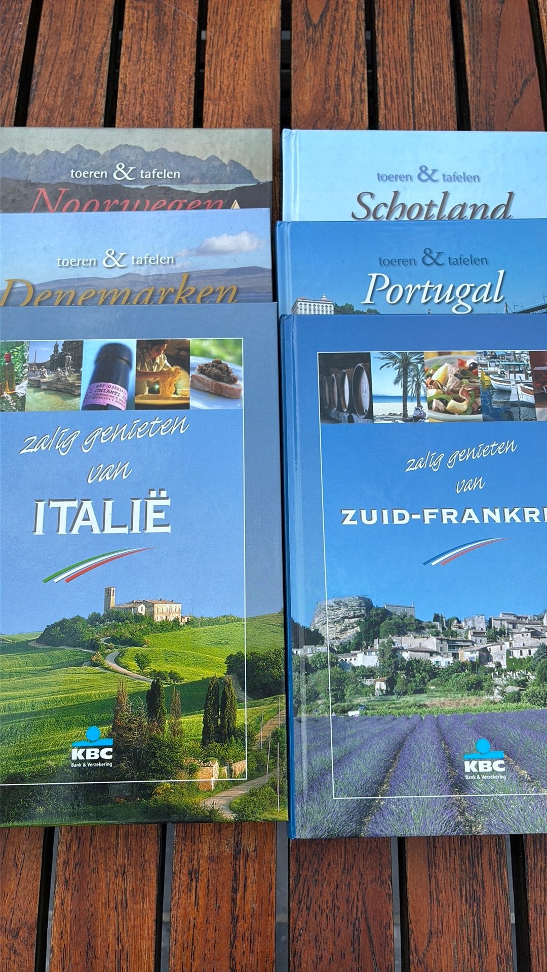 Reeks toeren en tafelen kbc, Boeken, Ophalen of Verzenden, Zo goed als nieuw