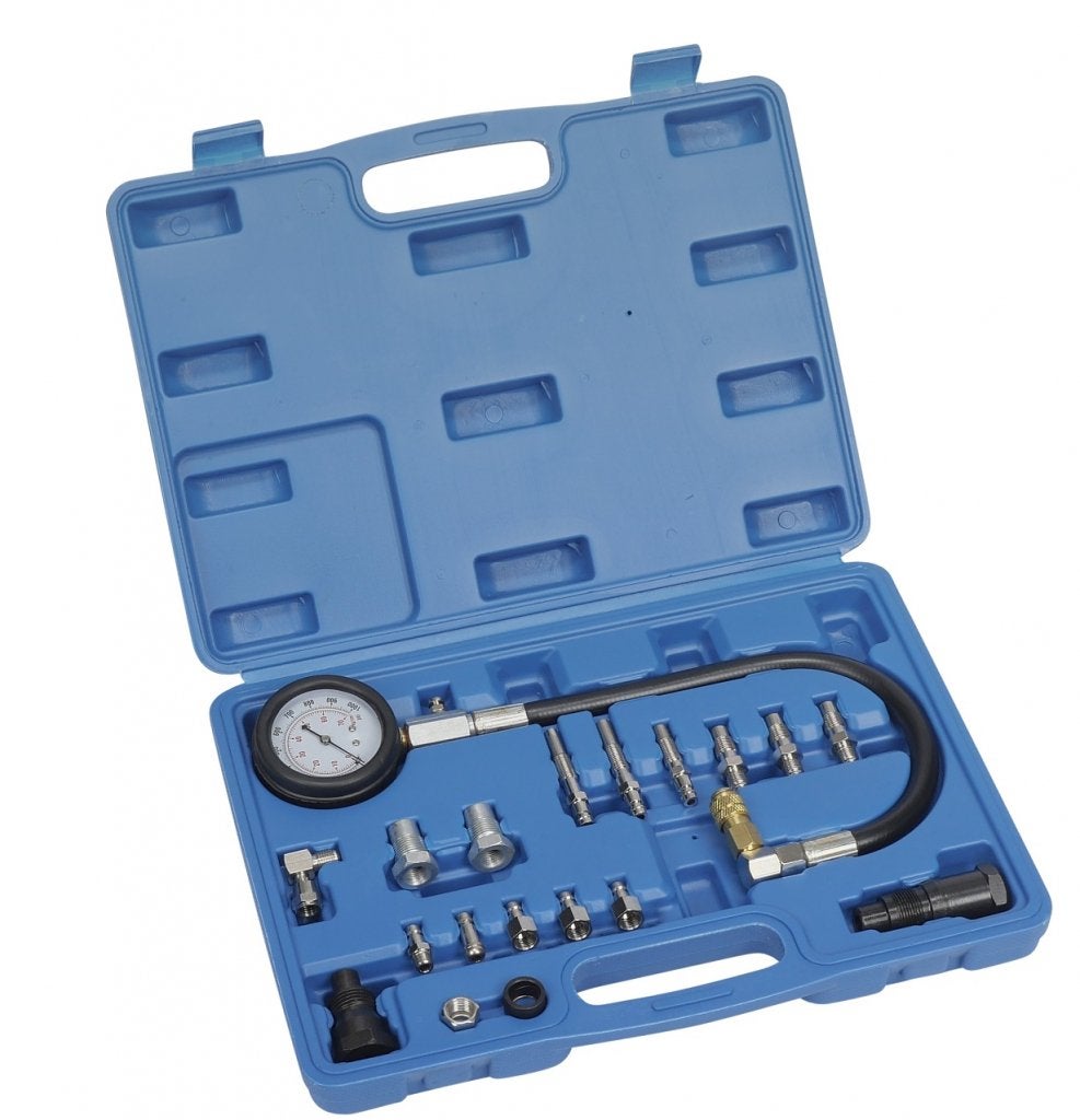 Compressie tester set diesel - 20 delig, Auto diversen, Autogereedschap, Niet ingevuld, Niet ingevuld, Nieuw, Ophalen of Verzenden