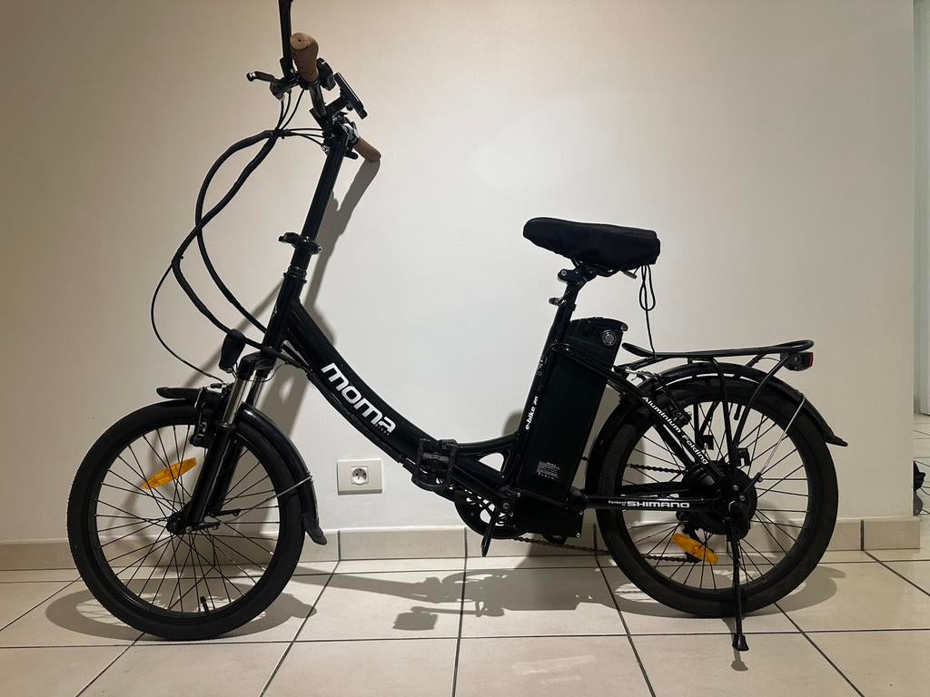 Momo electrische vouwfiets, Fietsen en Brommers, Elektrische fietsen, Ophalen, Zo goed als nieuw