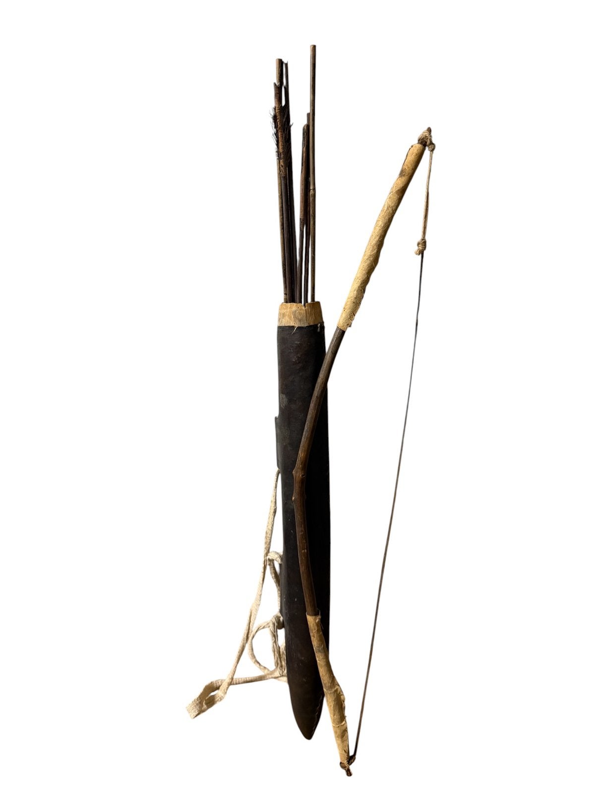 Primitief pijl en boog / Afrika / 70cm, Ophalen of Verzenden, Zo goed als nieuw