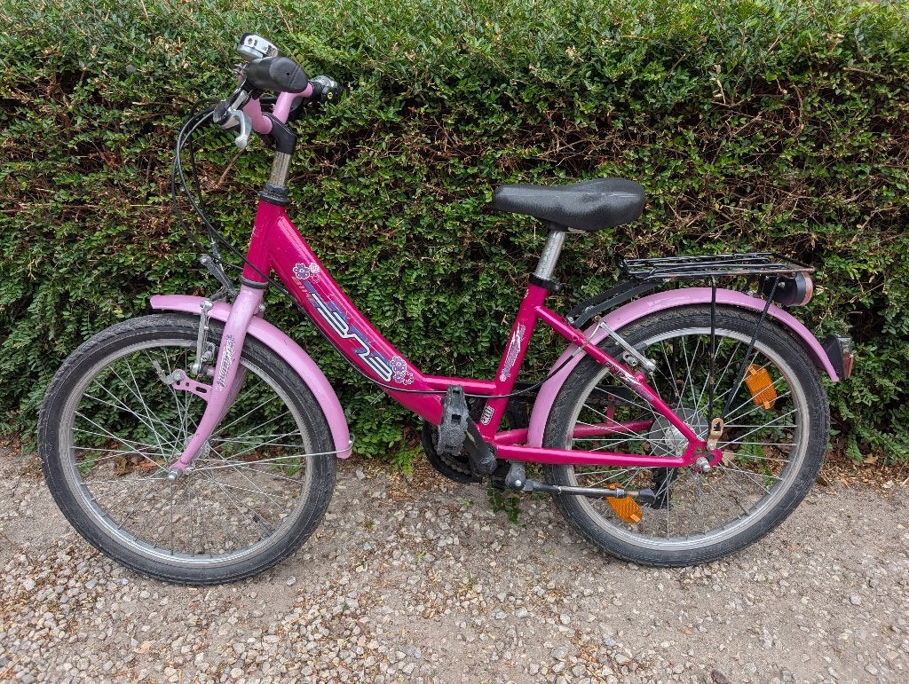 BNB Meisjesfiets 20 inch, Fietsen en Brommers, Fietsen | Meisjes, Ophalen, Gebruikt, Velgrem, Versnellingen