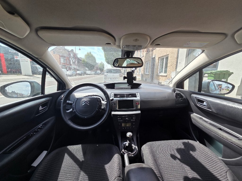 Citroën C4 1.6 HDi 90ch HS, Autos, Citroën, Argent ou Gris, Achat, Bluetooth, Boîte manuelle