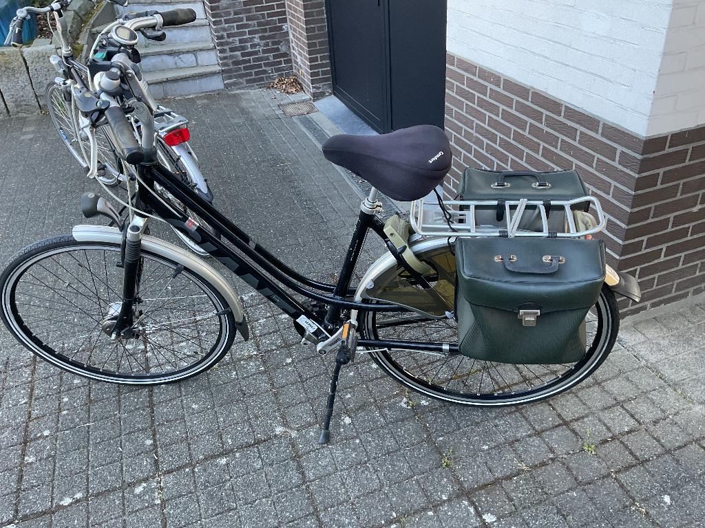 Damesfiets van giant, Ophalen, Versnellingen, Giant, Schijfrem