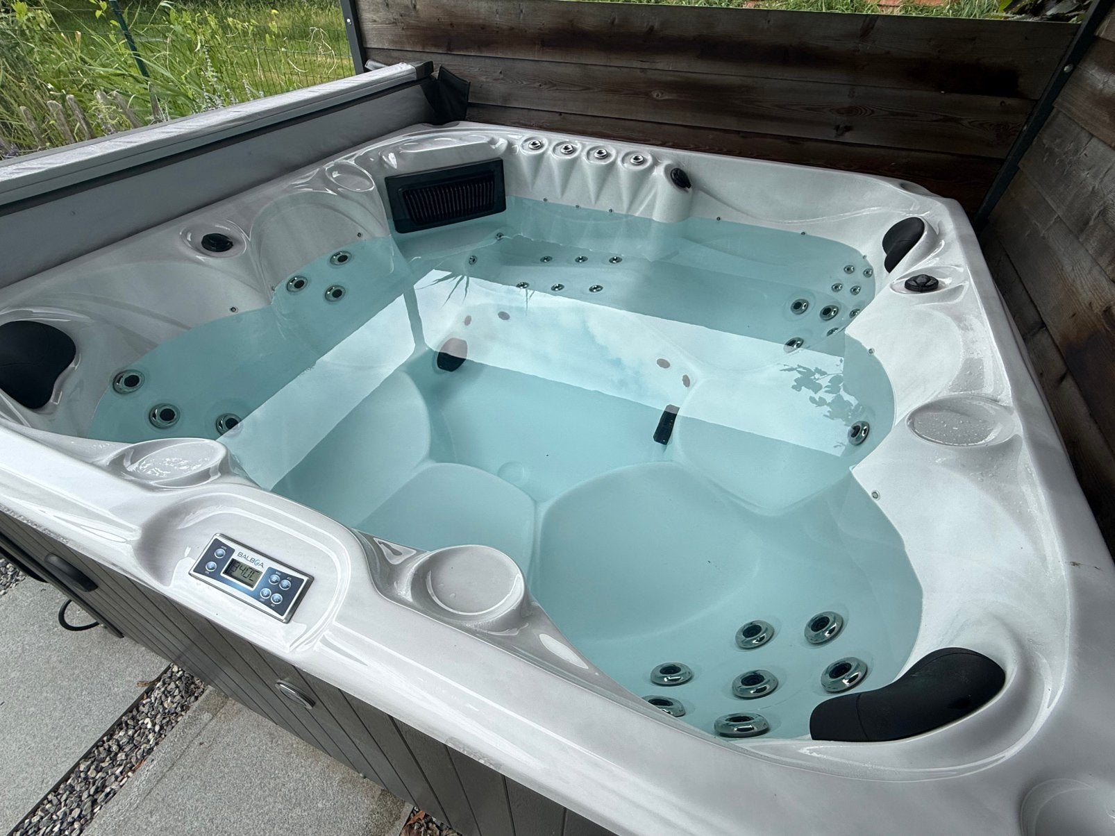 Jacuzzi Balboa - 5/6P, Tuin en Terras, Ophalen, Zo goed als nieuw, Filter