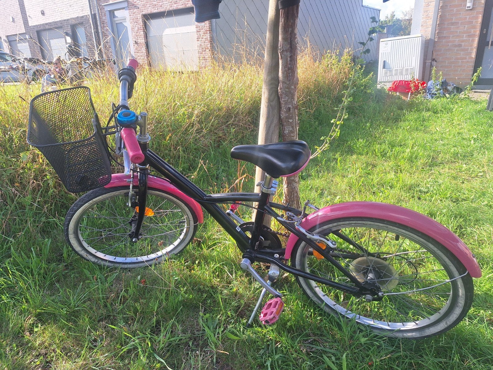 fiets Decathlon 20 inch 6 tot 9 jaar, Fietsen en Brommers, Fietsen | Kinderfietsjes, 20 inch of meer, Gebruikt, Velgrem, Ophalen