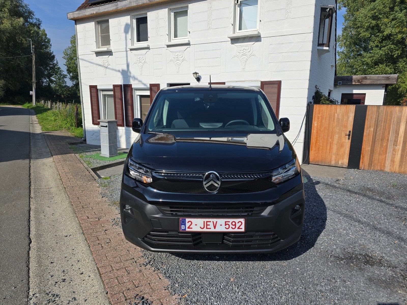 Citroën berlingo 02/2026 13270km btw full black AUTOMAAT!!!, Achat, Euro 6, Entreprise, 3 places