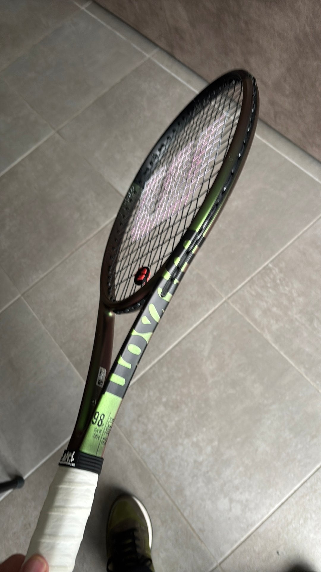 Wilson Blade 98 s v8, Sport en Fitness, Ophalen, Gebruikt, L4, Wilson