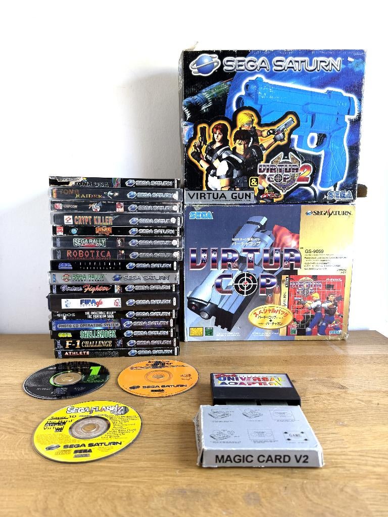 Sega Saturn spelletjes + accessoires, Gebruikt, Sega, Ophalen of Verzenden, Sega